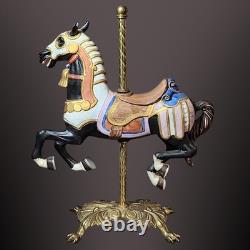 Vintage American Porcelain Carousel by Tobin Fraley Signed Numbered 7336/9500