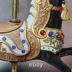 Vintage American Porcelain Carousel by Tobin Fraley Signed Numbered 7336/9500