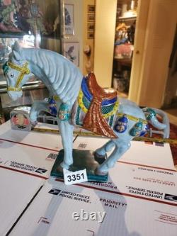 Vintage Andrea by Sadek Horse figurine porcelain carousel
