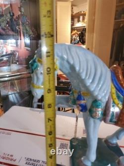 Vintage Andrea by Sadek Horse figurine porcelain carousel