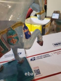 Vintage Andrea by Sadek Horse figurine porcelain carousel