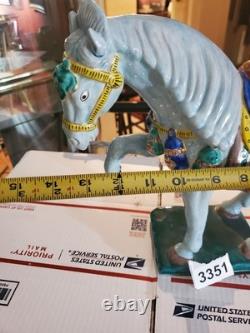 Vintage Andrea by Sadek Horse figurine porcelain carousel