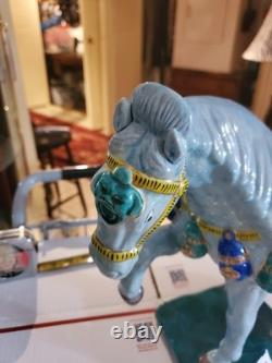 Vintage Andrea by Sadek Horse figurine porcelain carousel