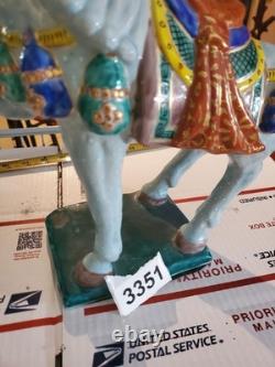Vintage Andrea by Sadek Horse figurine porcelain carousel
