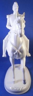 Vintage Augarten Porcelain Lipizzan Stallion Horse Rider Figurine Figure Vienna Vintage Augarten Porcelain Lipizzan Stallion Horse Rider Figurine Figure Vienna