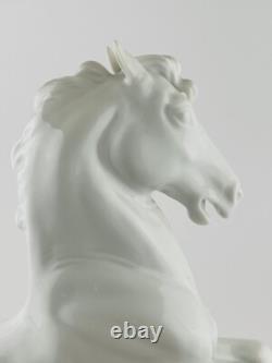 Vintage Augarten Vienna Porcelain Horse Figurine by Jarl S Handcrafted Porcelain