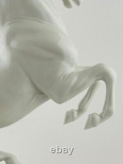 Vintage Augarten Vienna Porcelain Horse Figurine by Jarl S Handcrafted Porcelain