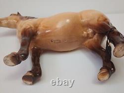 Vintage Beswick 7 Highland Pony Mackionneach (Leg Repaired)