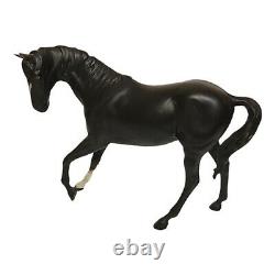 Vintage Beswick England Black Beauty Stallion and Foal Porcelain Horse Figurines
