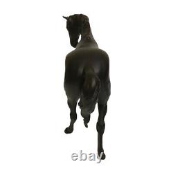 Vintage Beswick England Black Beauty Stallion and Foal Porcelain Horse Figurines