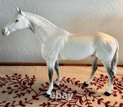Vintage Beswick England Dapple Gray Horse Figurine 11.5 X 14 Excellent