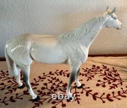 Vintage Beswick England Dapple Gray Horse Figurine 11.5 X 14 Excellent