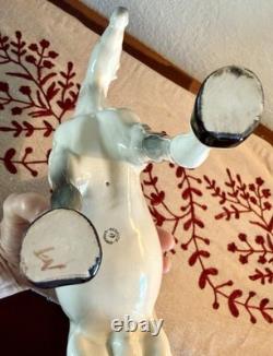 Vintage Beswick England Dapple Gray Horse Figurine 11.5 X 14 Excellent