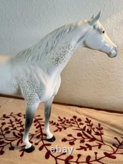Vintage Beswick England Dapple Gray Horse Figurine 11.5 X 14 Excellent