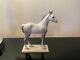 Vintage Boehm Porcelain England Arabian White Horse Figurine