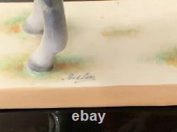 Vintage Boehm Porcelain England Arabian White Horse Figurine