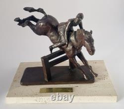 Vintage Bronze Statue Sterett-Gittings Kelsey Equestrian Royal Copenhagen Horse