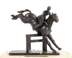 Vintage Bronze Statue Sterett-Gittings Kelsey Equestrian Royal Copenhagen Horse