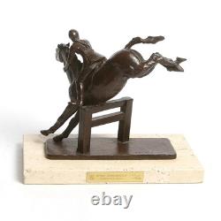 Vintage Bronze Statue Sterett-Gittings Kelsey Equestrian Royal Copenhagen Horse