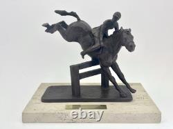 Vintage Bronze Statue Sterett-Gittings Kelsey Equestrian Royal Copenhagen Horse