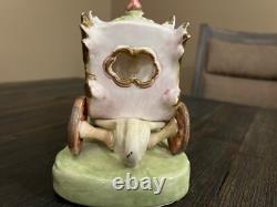 Vintage Capodimonte Armani Porcelain Royal Horse and Carriage Figurine