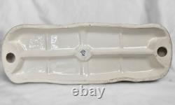 Vintage Capodimonte Four Horse Carriage Figurine, Lady in Coach & Driver, 1950s