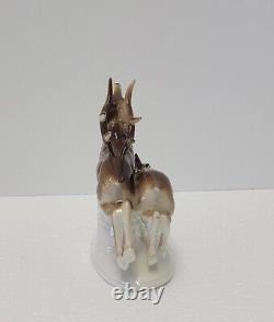 Vintage Carl Scheidig Grafenthal Running Horses Porcelain Figurine Germany