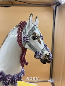 Vintage Carousel Horse/Hand Painted/Large