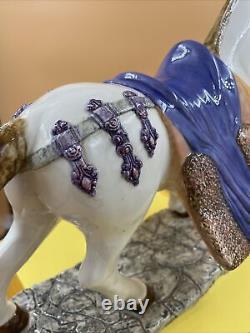 Vintage Carousel Horse/Hand Painted/Large