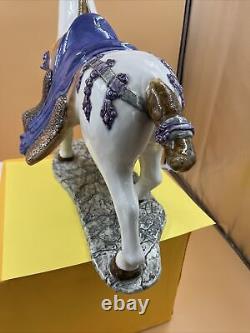 Vintage Carousel Horse/Hand Painted/Large