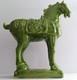 Vintage Ceramic Horse Figurine Chinese Ceramic War Horse 22 H X 20 L