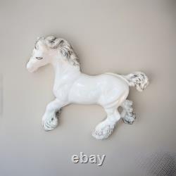 Vintage Ceramic Stunning Stallion Gift For Horse Lovers Equestrian Enthusiasts