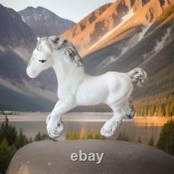 Vintage Ceramic Stunning Stallion Gift For Horse Lovers Equestrian Enthusiasts