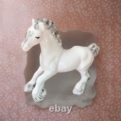 Vintage Ceramic Stunning Stallion Gift For Horse Lovers Equestrian Enthusiasts