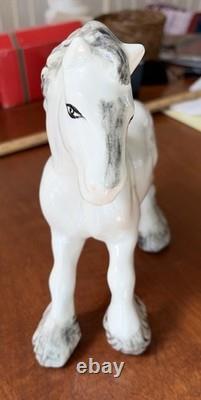 Vintage Ceramic Stunning Stallion Gift For Horse Lovers Equestrian Enthusiasts