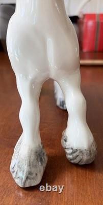 Vintage Ceramic Stunning Stallion Gift For Horse Lovers Equestrian Enthusiasts