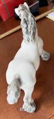 Vintage Ceramic Stunning Stallion Gift For Horse Lovers Equestrian Enthusiasts