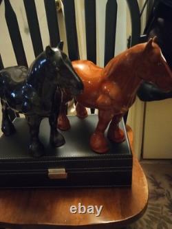 Vintage Clydesdale Collectable Horses