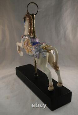 Vintage Cybis Porcelain Figure Carousel Unicorn Horse Limited Edition