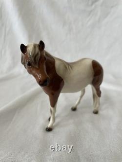 Vintage DW Hagen Renaker Shetland Pony Pinto Paint Horse Mare Maydee