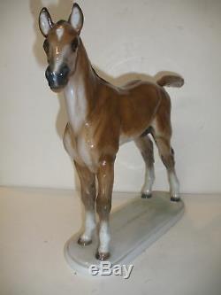 Vintage Early Rosenthal 10 Horse Porcelain Figure Albert Hinrich Hussman