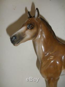 Vintage Early Rosenthal 10 Horse Porcelain Figure Albert Hinrich Hussman