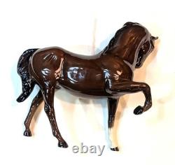Vintage Figurine Bay Horse Spirit of Freedom by Royal Doulton 1980s