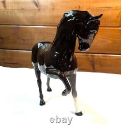 Vintage Figurine Bay Horse Spirit of Freedom by Royal Doulton 1980s