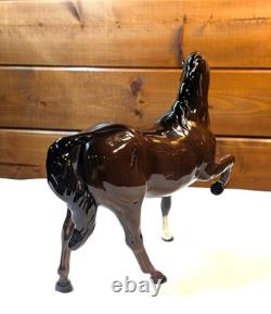 Vintage Figurine Bay Horse Spirit of Freedom by Royal Doulton 1980s