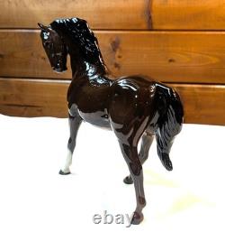 Vintage Figurine Bay Horse Spirit of Freedom by Royal Doulton 1980s