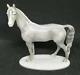 Vintage Figurine Horse Metzler Ortloff Porcelain Statue Art German Rare Old 20th