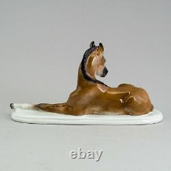 Vintage Foal Horse Original Rosenthal Albert Hussmann Porcelain Figurine Decor