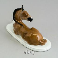 Vintage Foal Horse Original Rosenthal Albert Hussmann Porcelain Figurine Decor