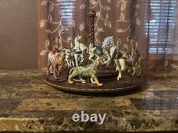 Vintage Franklin Mint Treausry Of Art Fair Carousel 1988